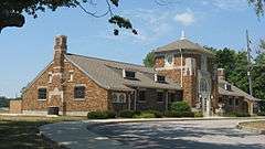 Porter Pool Bathhouse