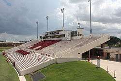 Provost Umphrey Stadium – west side seating