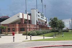 Provost Umphrey Stadium – outside the stadium