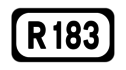 R183 road shield}}