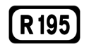 R195 road shield}}