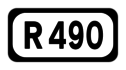 R490 road shield}}