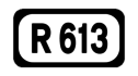 R613 road shield}}