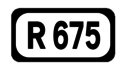 R675 road shield}}