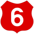 National Road 6 shield}}