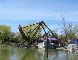 The Rage, a pirate ship ride