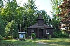 Oquossoc Log Church