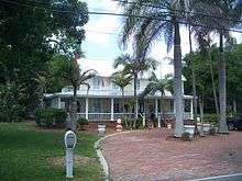 Modern-day picture of the Magruder-Whaley House