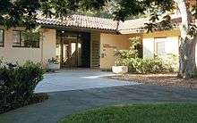 Photo of Stanford Humanities Center building