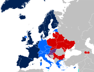 color map showing same-sex partnerships legalization in Europe