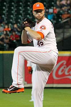 Scott Feldman with the Houston Astros in 2014