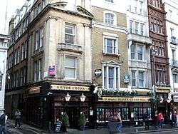 Façade of the Silver Cross Tavern