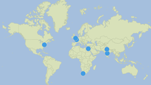 Stargazers Heat Map.