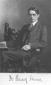 Rudolf Steiner in Berlin in 1900