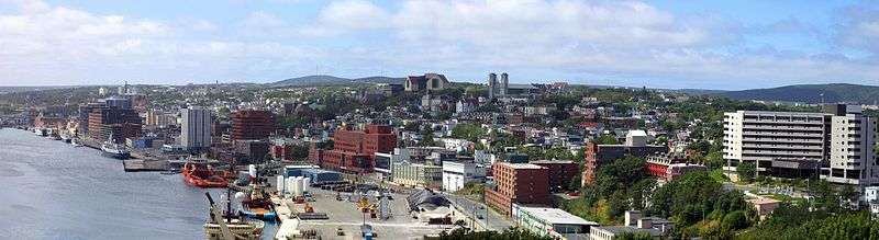 Skyline of St. John's