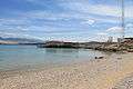 Strand Zrce mit Blick auf Noa Beach Club.JPG