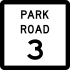 Park Road 3 marker