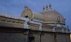 shrine over sanctum of the temple