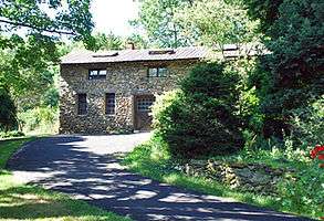 Carriage House at the John Thompson House.