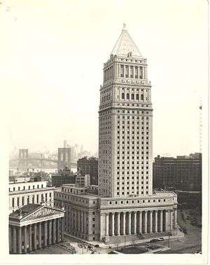 Thurgood Marshall United States Court House, home of the United States Court of Appeals for the Second Circuit