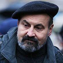 Tomáš Halík on an anti-nazi demostration in Prague's Old Town Square, 2007