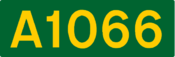 A1066 road shield