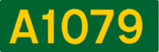 A1079 road shield