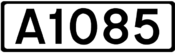 A1085 road shield