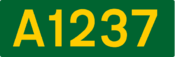 A1237 road shield