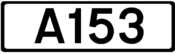 A153 road shield