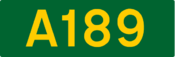 A189 road shield