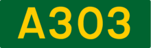 A303 road shield