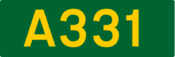 A331 road shield