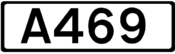 A469 road shield