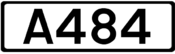 A484 road shield