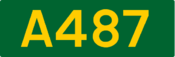 A487 road shield