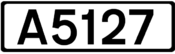 A5127 road shield