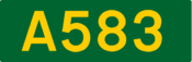 A583 road shield