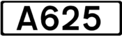 A625 road shield