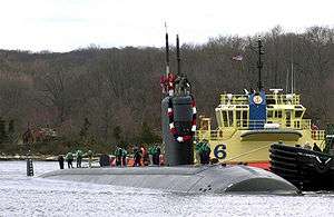 USS San Juan (SSN-751) returns to port)