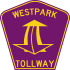 Westpark Tollway marker