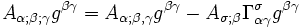 A_{\alpha ; \beta ; \gamma} g^{\beta \gamma} = A_{\alpha ; \beta , \gamma} g^{\beta \gamma} - A_{\sigma ; \beta} \Gamma^{\sigma}_{\alpha \gamma} g^{\beta \gamma}