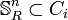 \mathbb{S}^n_R \subset C_i