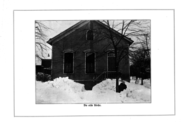 First church, circa 1860