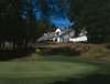 The golf course and clubhouse at James Baird State Park.